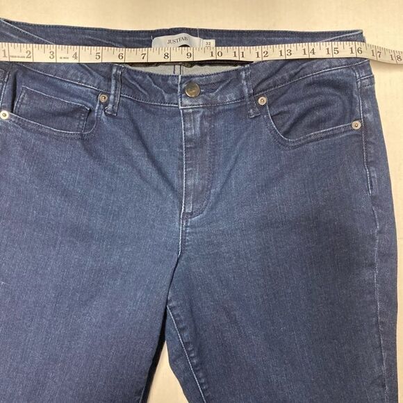 JUSTFAB Women’s dark Wash denim stretch jeans size 32 - Picture 7 of 11